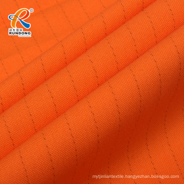 Anti-static 80% Polyester 20% Cotton Dyed color twill Fabric for workwear